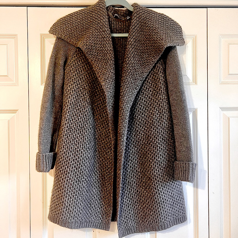 Vince Brown Sweater Cardigan